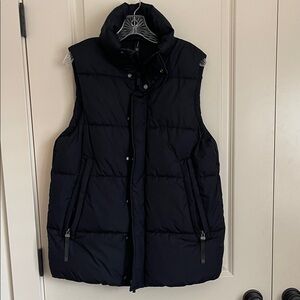 All in Motion Black Puffer Vest longer length new without tags